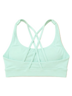 SculptForHer Cross Back Sports Bra | Women’s Seamless Medium Support Gym & Yoga Bra
