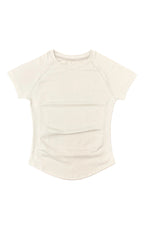 SculptForHer Seamless Cropped Gym T-Shirt | Women’s Short Sleeve Workout Top