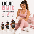 SculptForHer Liquid Gym Chalk | Anti-Slip Grip for Weightlifting, CrossFit, Climbing & Calisthenics | 30ml / 50ml / 100ml