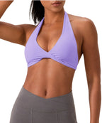 SculptForHer Strappy Sports Bra | Women’s Seamless Padded Gym & Yoga Bra