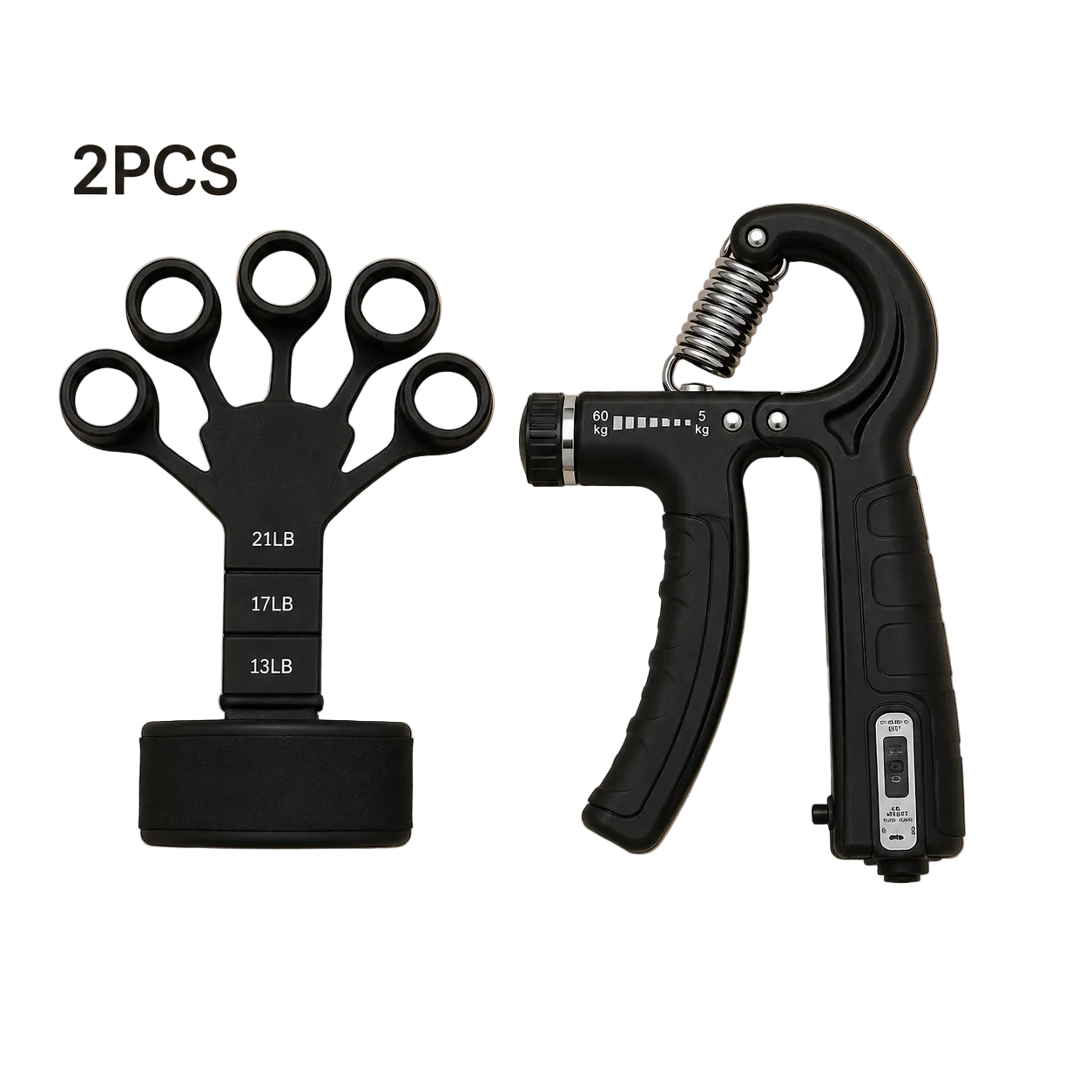 SculptForHer Adjustable Hand Grip Strengthener | 10–60kg Forearm & Wrist Trainer