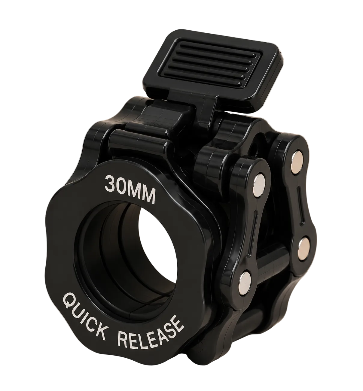SculptForHer Quick Release Barbell Clamps (Pair) | Olympic Barbell Lock Collars for Weightlifting, Powerlifting & Strength Training