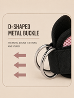 SculptForHer Adjustable Ankle Resistance Bands | Glute & Leg Training Straps for Home & Gym