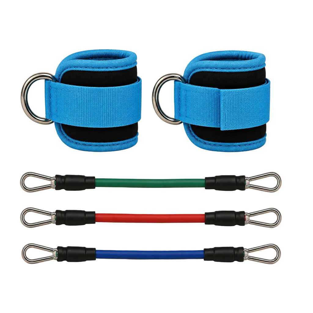 SculptForHer Adjustable Ankle Resistance Bands | Glute & Leg Training Straps for Home & Gym