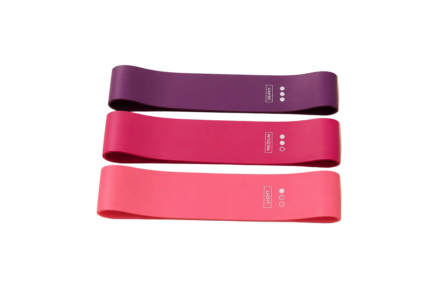 SculptForHer Booty Resistance Bands Set | Fabric Glute & Leg Workout Bands