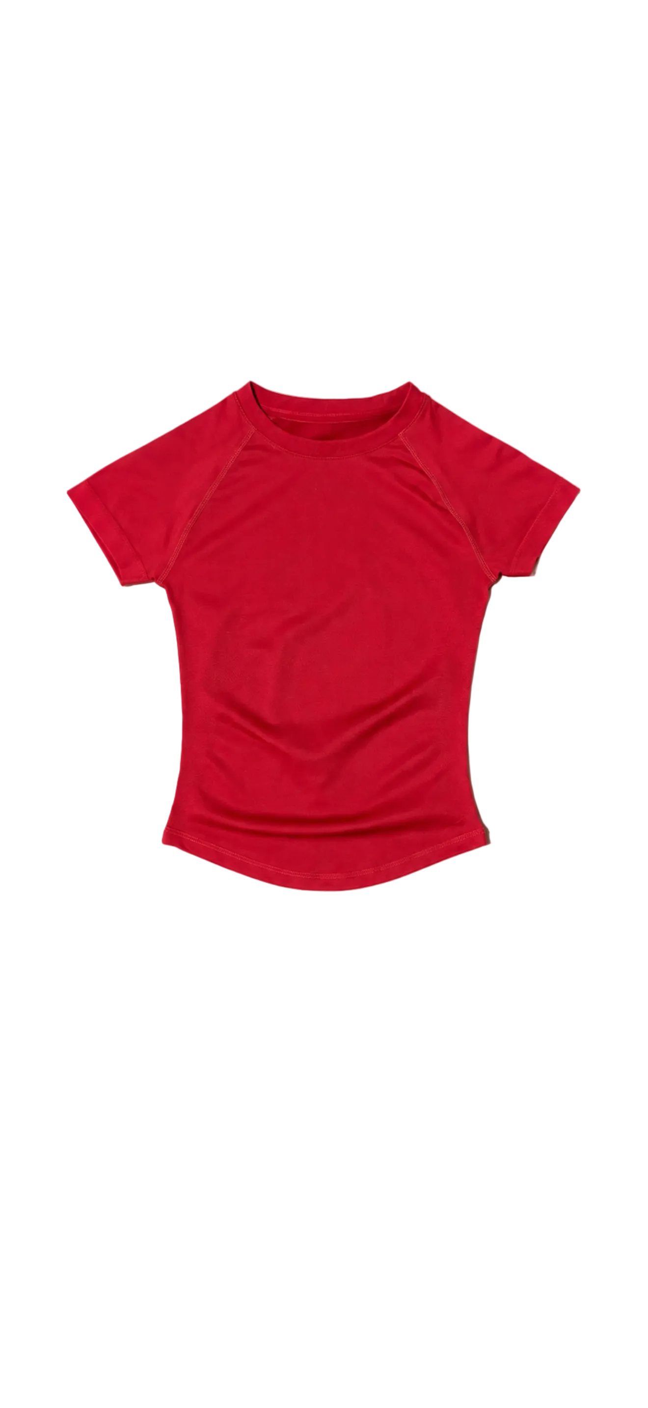SculptForHer Seamless Cropped Gym T-Shirt | Women’s Short Sleeve Workout Top