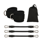 SculptForHer Adjustable Ankle Resistance Bands | Glute & Leg Training Straps for Home & Gym