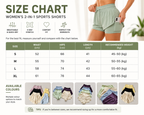 SculptForHer Women’s 2-in-1 Quick-Dry Running Shorts | High-Waisted Gym & Training Shorts