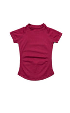 SculptForHer Seamless Cropped Gym T-Shirt | Women’s Short Sleeve Workout Top