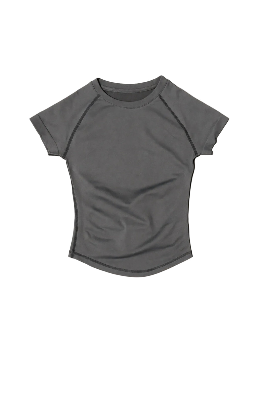 SculptForHer Seamless Cropped Gym T-Shirt | Women’s Short Sleeve Workout Top