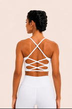 SculptForHer U-Back Sports Bra | Women’s Multi-Strap Medium Support Gym & Yoga Bra