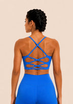 SculptForHer U-Back Sports Bra | Women’s Multi-Strap Medium Support Gym & Yoga Bra