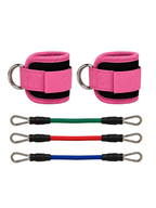 SculptForHer Adjustable Ankle Resistance Bands | Glute & Leg Training Straps for Home & Gym