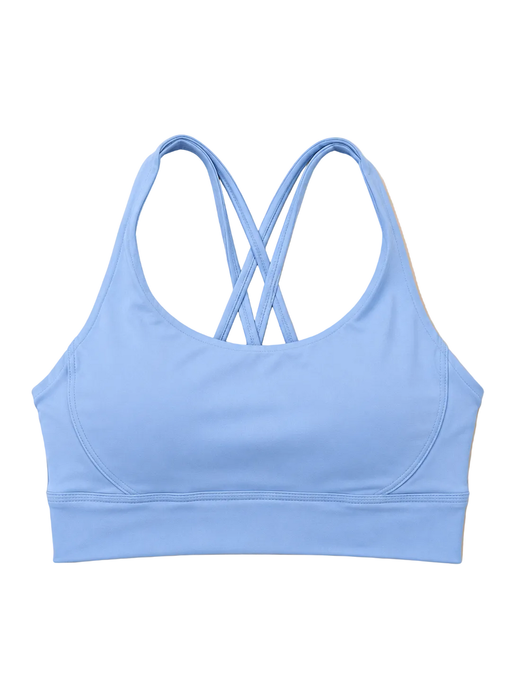 SculptForHer Cross Back Sports Bra | Women’s Seamless Medium Support Gym & Yoga Bra