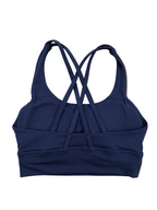 SculptForHer Cross Back Sports Bra | Women’s Seamless Medium Support Gym & Yoga Bra