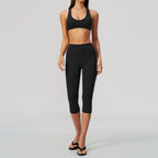 SculptForHer Sculpt & Move Seamless Capri Gym Set – Women’s 2 Piece Activewear