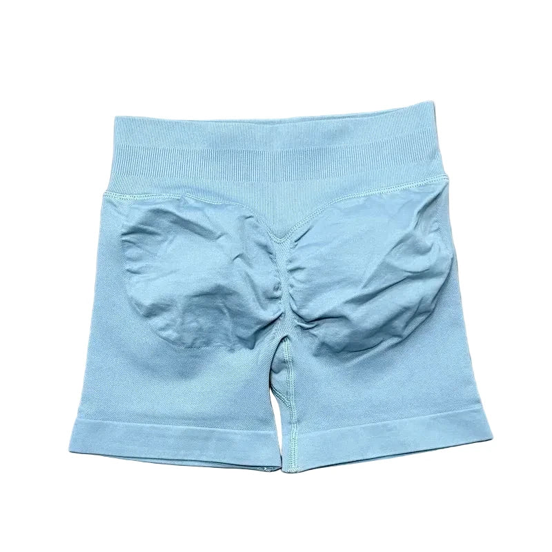 Sculpta™ Seamless Sculpt Scrunch Shorts | High Waist Gym & Running Shorts