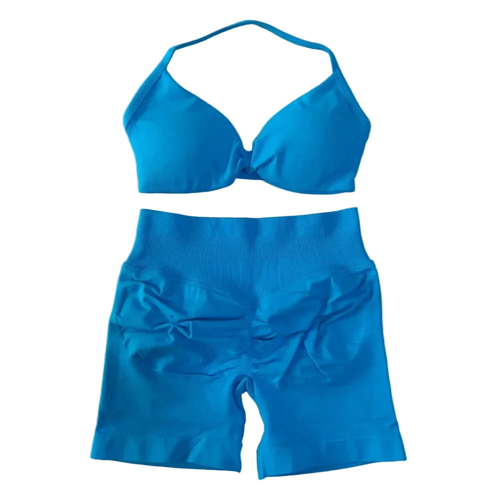 SculptForHer Sculpt Seamless Scrunch Bum Gym Set
