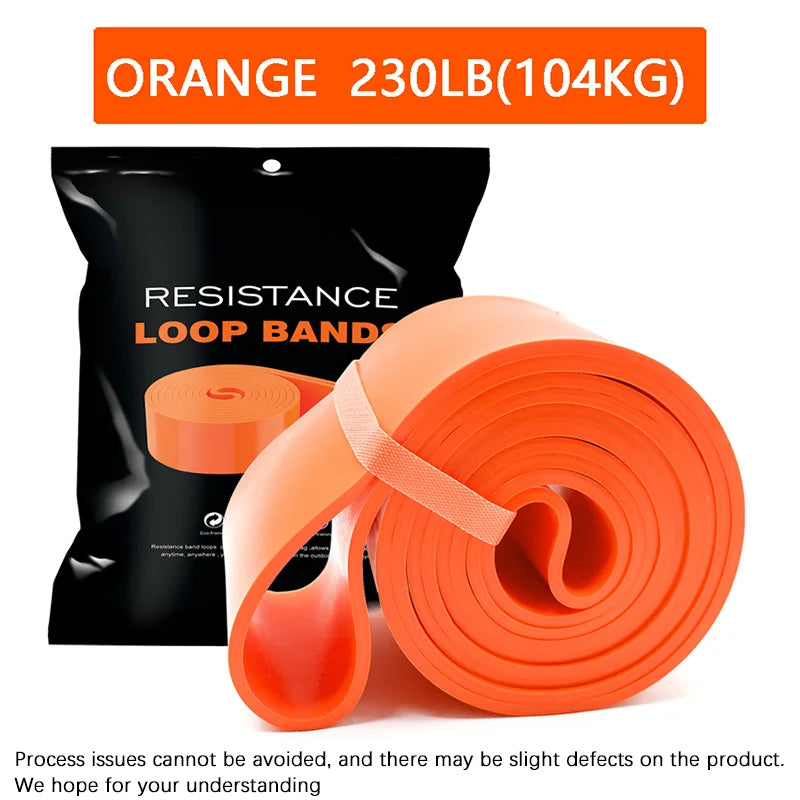 SculptForHer 20~230lbs Heavy-Duty Resistance Band Agility Training Workout Gym Equipment Yoga Pilates Accessories Rubber Band Home Gym