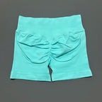 SculptaForHer Sculpt Scrunch Shorts | High Waisted Seamless Gym Shorts
