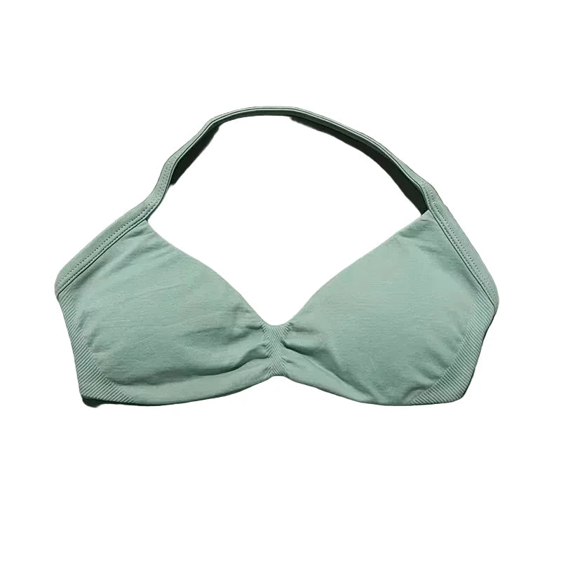 Sculpta™ Backless Strappy Sports Bra | Seamless Medium Support