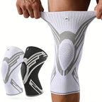SculptForHer Compression Knee Support Sleeve | Breathable Elastic Knee Brace for Running, Gym & Sports