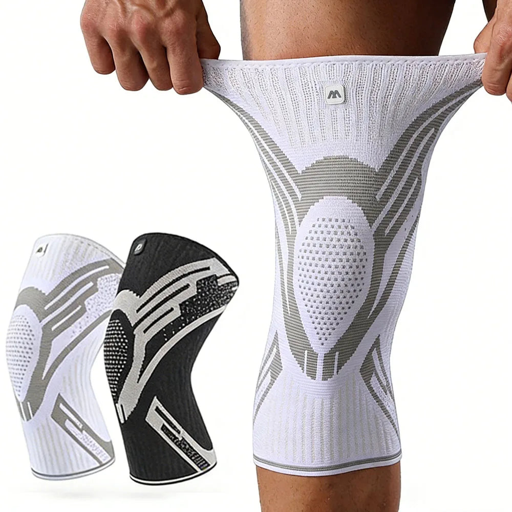 SculptForHer Compression Knee Support Sleeve | Breathable Elastic Knee Brace for Running, Gym & Sports