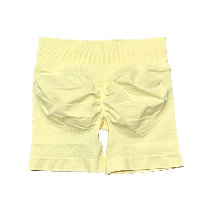 Sculpta™ Seamless Sculpt Scrunch Shorts | High Waist Gym & Running Shorts