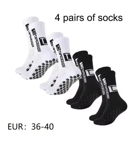 SculptForHer 4 Pair Performance Football Socks | Cushioned Breathable Sports Socks for Football, Running, Gym & Training