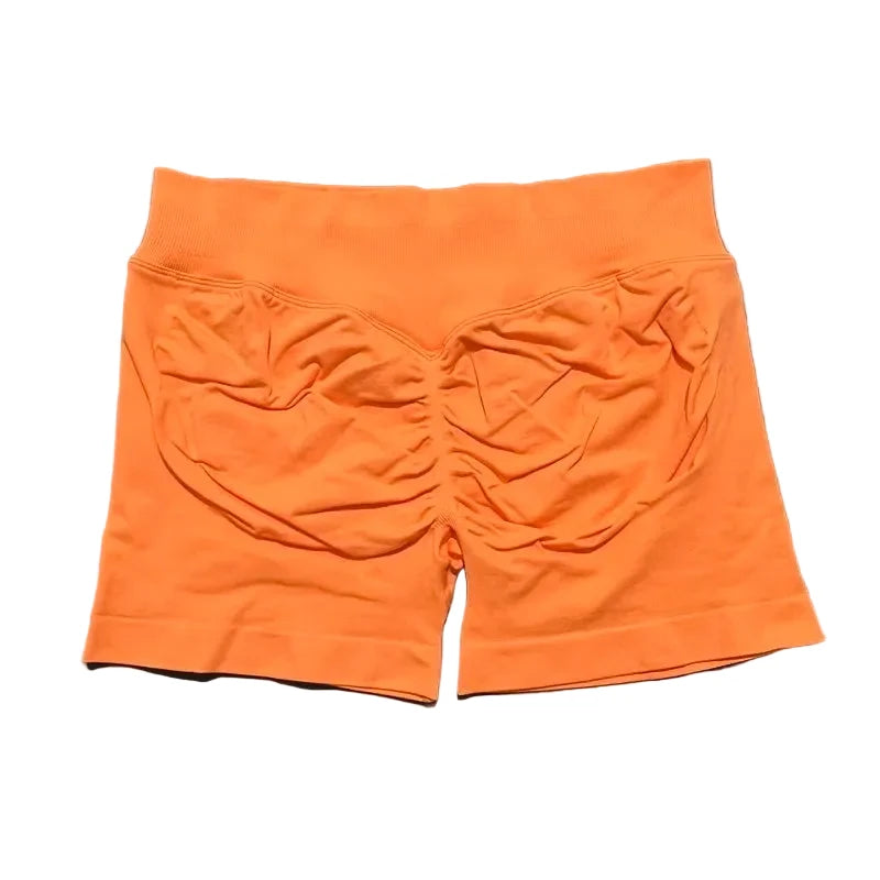 Sculpta™ Seamless Sculpt Scrunch Shorts | High Waist Gym & Running Shorts