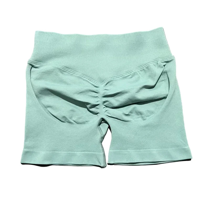 Sculpta™ Seamless Sculpt Scrunch Shorts | High Waist Gym & Running Shorts