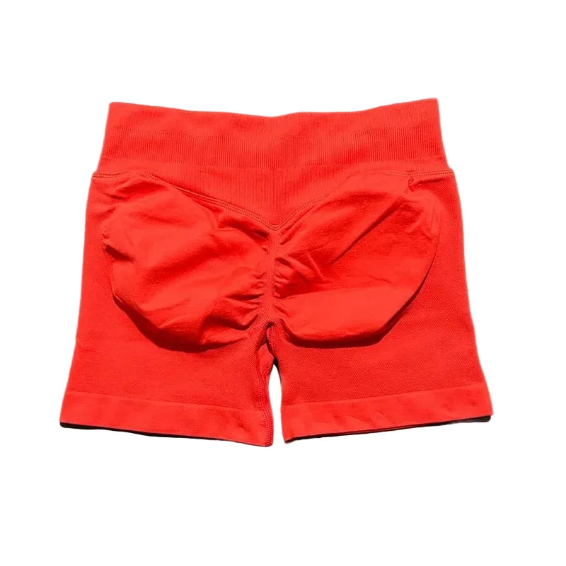 Sculpta™ Seamless Sculpt Scrunch Shorts | High Waist Gym & Running Shorts