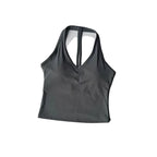 SculptForHer SculptFit V-Neck Sports Bra | Seamless Low-Impact Gym & Yoga Bra for Women