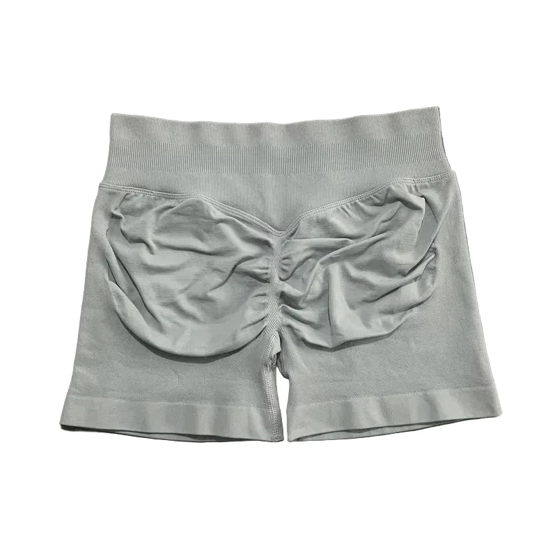 Sculpta™ Seamless Sculpt Scrunch Shorts | High Waist Gym & Running Shorts