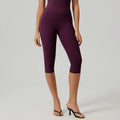 Hearuisavy Women High Waist Capri Yoga Pants Quick Dry Workout Gym Fitness Running Sports Tights Butt Lift 3/4 Leggings Female