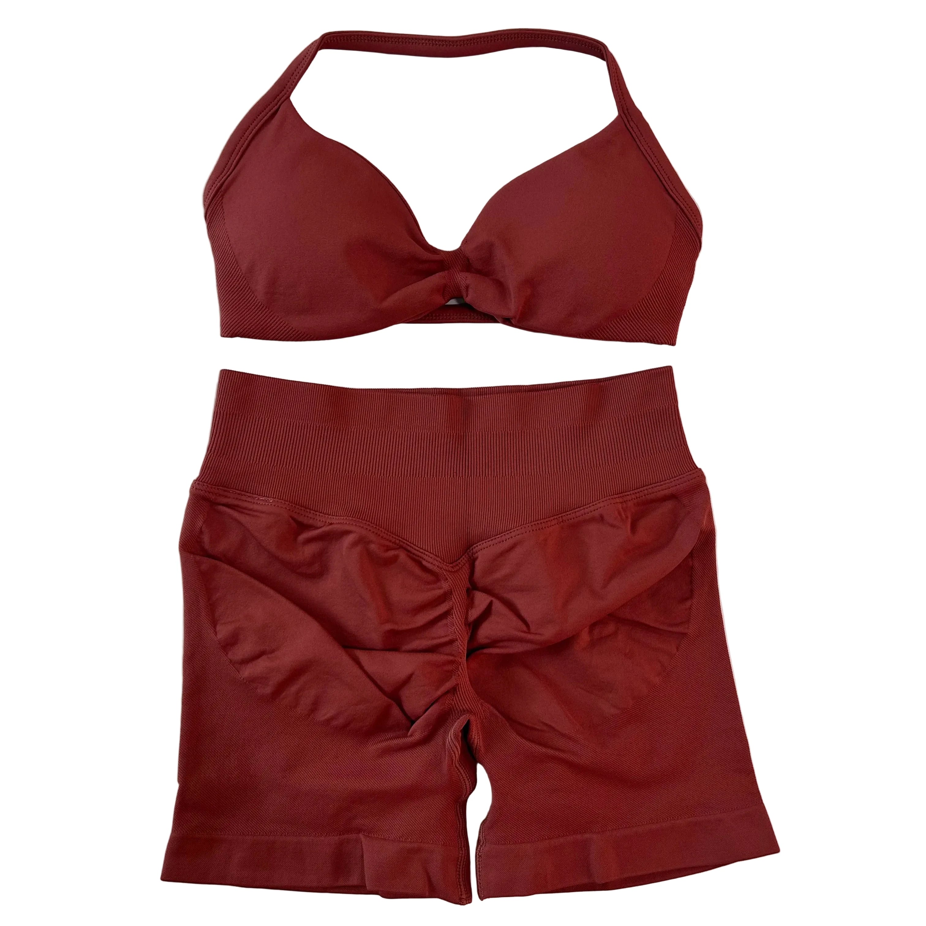 SculptForHer Sculpt Seamless Scrunch Bum Gym Set