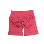 Sculpta™ Seamless Sculpt Scrunch Shorts | High Waist Gym & Running Shorts