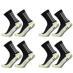 SculptForHer Anti-Slip Grip Football Socks | Non-Slip Sports Socks for Football, Running, Gym, Rugby & Training (1, 2 or 4 Pairs)