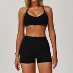 Women’s 2/3 Piece Long Sleeve Gym Set | Sculpting Activewear