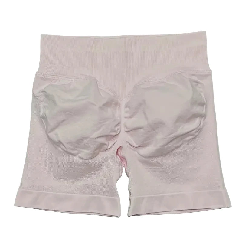 SculptaForHer Sculpt Scrunch Shorts | High Waisted Seamless Gym Shorts