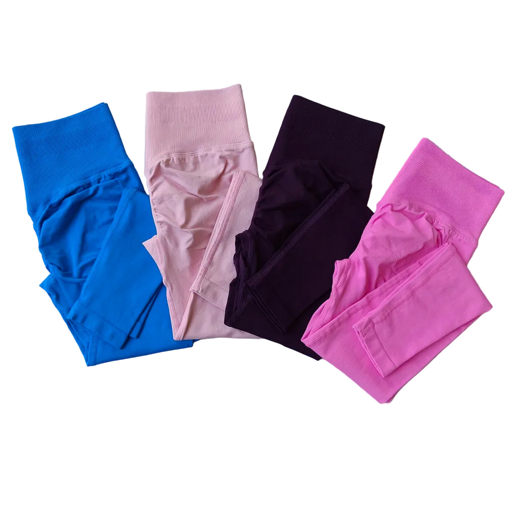 SculptForHer High-Waisted Seamless Push-Up Gym Leggings – Sculpting Yoga, Pilates & Fitness Tights