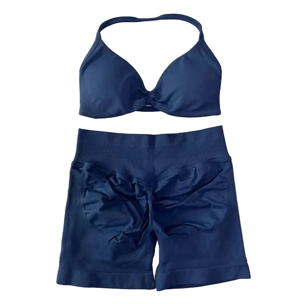 SculptForHer Sculpt Seamless Scrunch Bum Gym Set