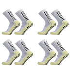 SculptForHer Anti-Slip Grip Football Socks | Non-Slip Sports Socks for Football, Running, Gym, Rugby & Training (1, 2 or 4 Pairs)