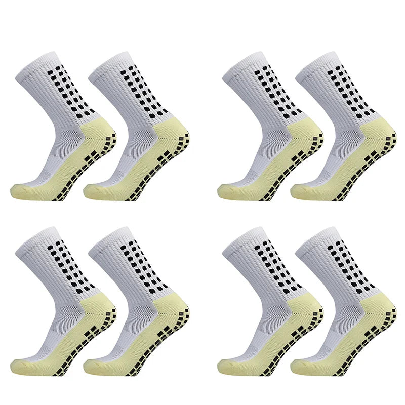 SculptForHer Anti-Slip Grip Football Socks | Non-Slip Sports Socks for Football, Running, Gym, Rugby & Training (1, 2 or 4 Pairs)