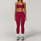 Women’s 2/3 Piece Long Sleeve Gym Set | Sculpting Activewear