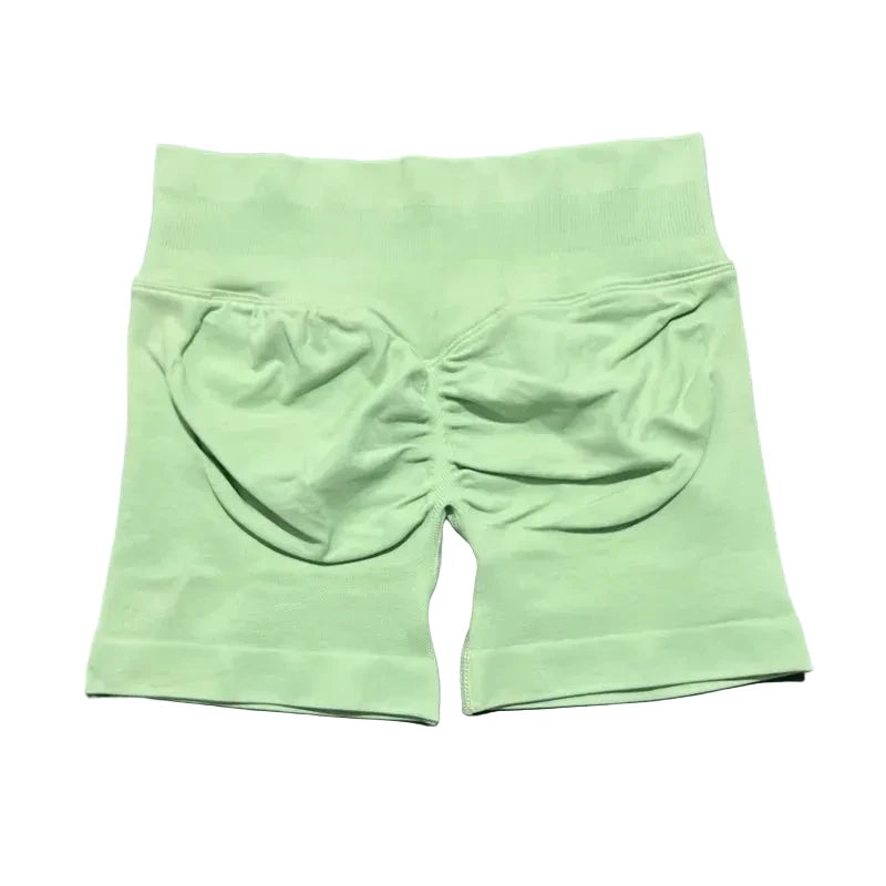 Sculpta™ Seamless Sculpt Scrunch Shorts | High Waist Gym & Running Shorts