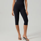 Hearuisavy Women High Waist Capri Yoga Pants Quick Dry Workout Gym Fitness Running Sports Tights Butt Lift 3/4 Leggings Female