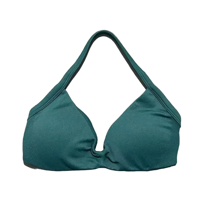 Sculpta™ Backless Strappy Sports Bra | Seamless Medium Support