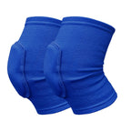 SculptForHer Compression Knee Pads (2 Pack) | Elastic Knee Support Sleeves with Thick EVA Padding for Gym, Volleyball, Running & Fitness