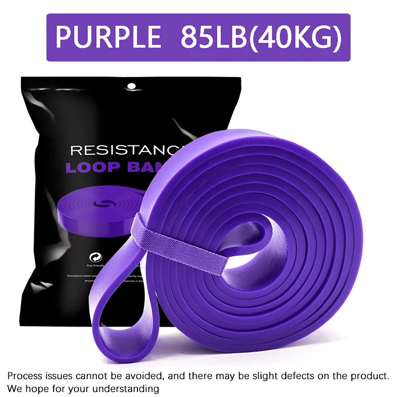 SculptForHer 20~230lbs Heavy-Duty Resistance Band Agility Training Workout Gym Equipment Yoga Pilates Accessories Rubber Band Home Gym